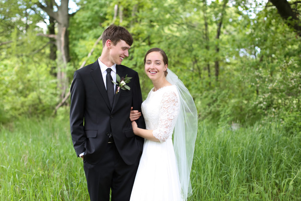 Indiana Spring Outdoor Wedding - Karen Elise Photography
